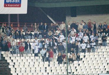 FCK-fans i Budapest