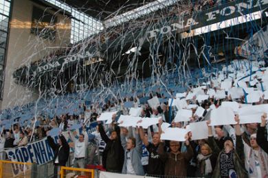 FCK-fans i Parken