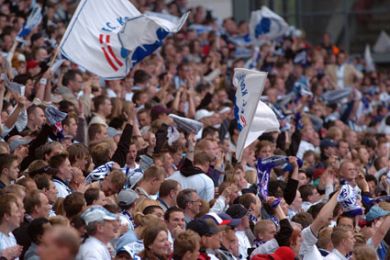 FCK-fans i Parken