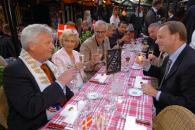 Hans Backe og Benny Olsen