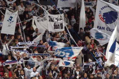 FCK-fans i Parken