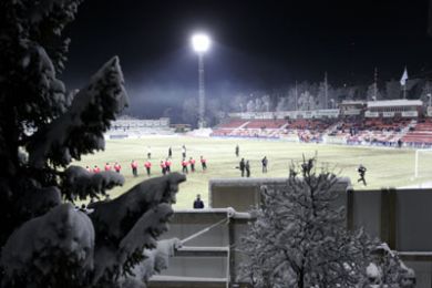 Udsigt over Alfheim Stadion