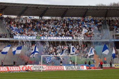 FCK-fans i Aarhus