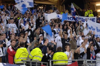 FCK-fans i Hamborg