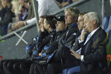 Hans Backe, Carsten V. Jensen og Per Wind 