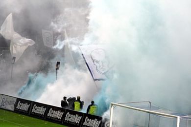 FCK-fans i Esbjerg