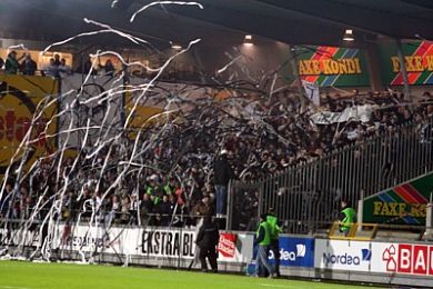 FCK-fans i Aalborg