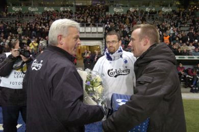Hans Backe og Carsten V. Jensen