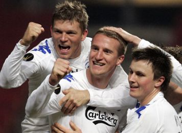 Marcus Allbäck, Brede Hangeland og William Kvist