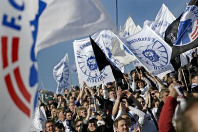 FCK-fans i Horsens