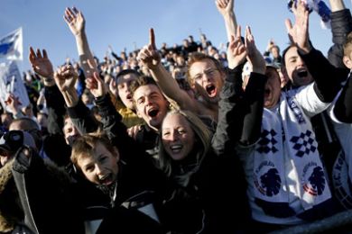 FCK-fans i Horsens