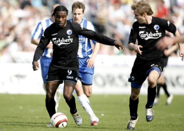 Peter Ijeh og Michael Silberbauer