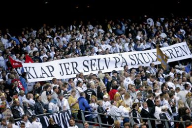 FCK-fans i Parken