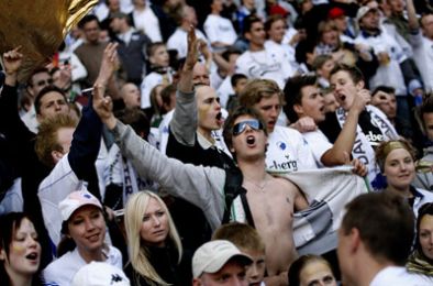 FCK-fans i Parken
