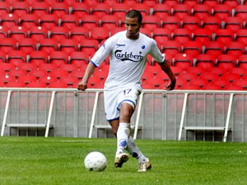 Jamil Fearrington med bolden. © FCK.DK