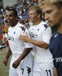 Álvaro Santos og Marcus Allbäck