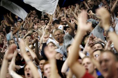 FCK-fans i Parken