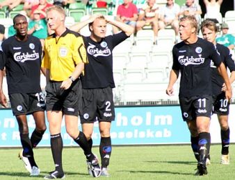 Lars Jacobsen og Marcus Allbäck