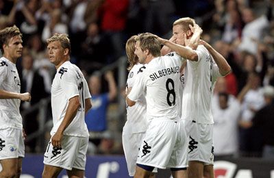 Jubel efter scoring