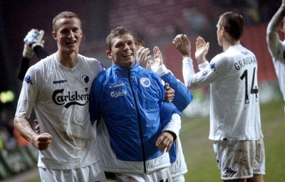 Brede Hangeland og Marcus Allbäck