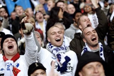 FCK-fans i Parken