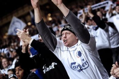 FCK-fans i Parken