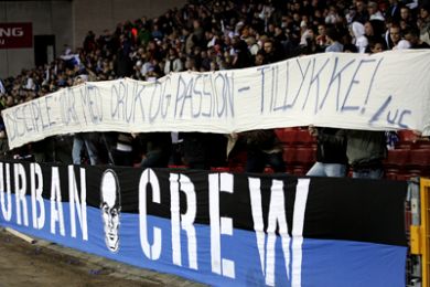 FCK-fans i Parken