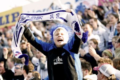 FCK-fans i Horsens