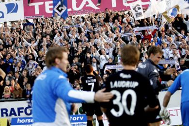 FCK-fans i Horsens