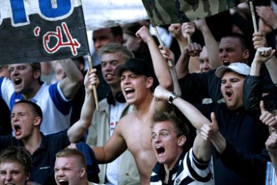 FCK-fans i Parken