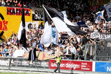 FCK-fans i Aalborg