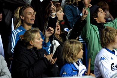 FCK-fans i Parken