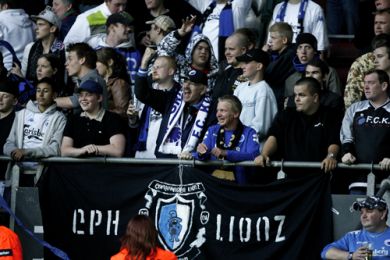 FCK-fans i Parken