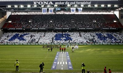 Tifo i Parken