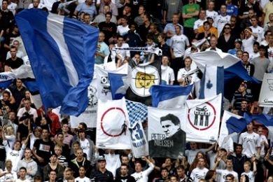 FCK-fans i Parken