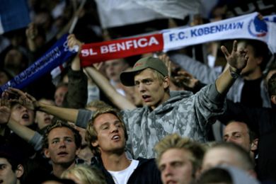 FCK-fans i Parken
