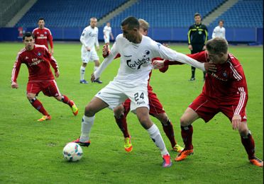 Youssef Toutouh spillede 2. halvleg. Foto: FCK.dk