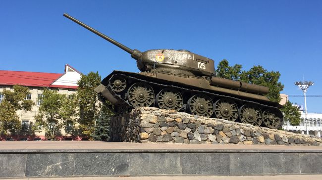 Tank-monument, Tiraspol