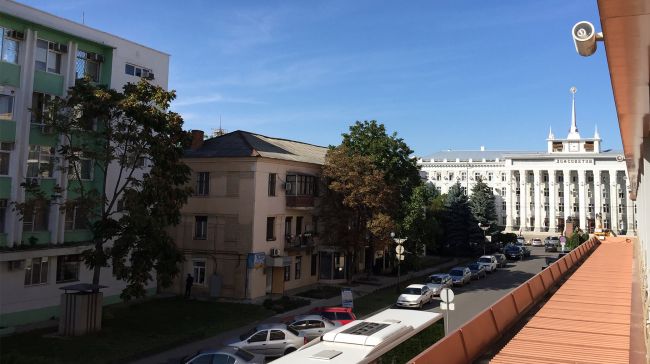 Udsigt fra Hotel Russia Udsigt fra Hotel Russia