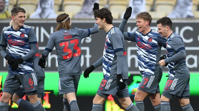Jubel efter scoring Jubel efter scoring