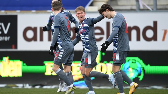 Jubel efter scoring Jubel efter scoring