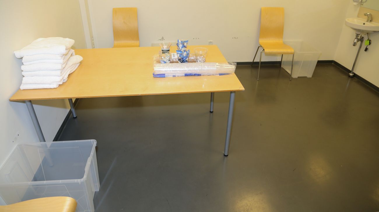 Dommernes omklædningsrum Dommernes omklædningsrum