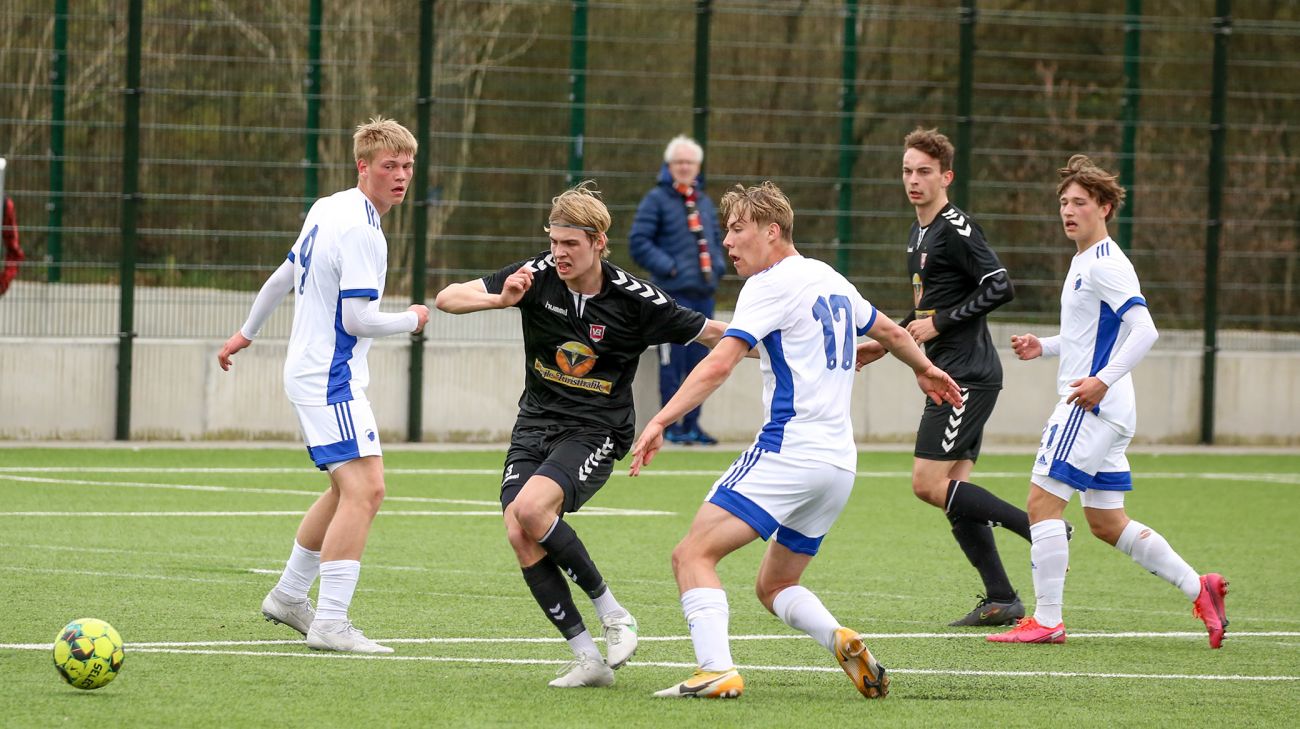 Orri Óskarsson, Rasmus Højlund og William Bøving