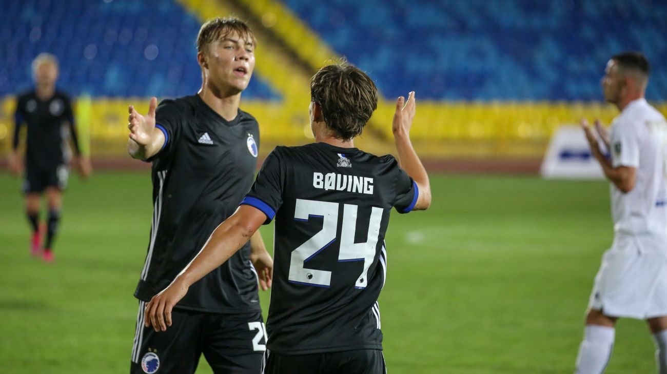 Rasmus Højlund og William Bøving Rasmus Højlund og William Bøving