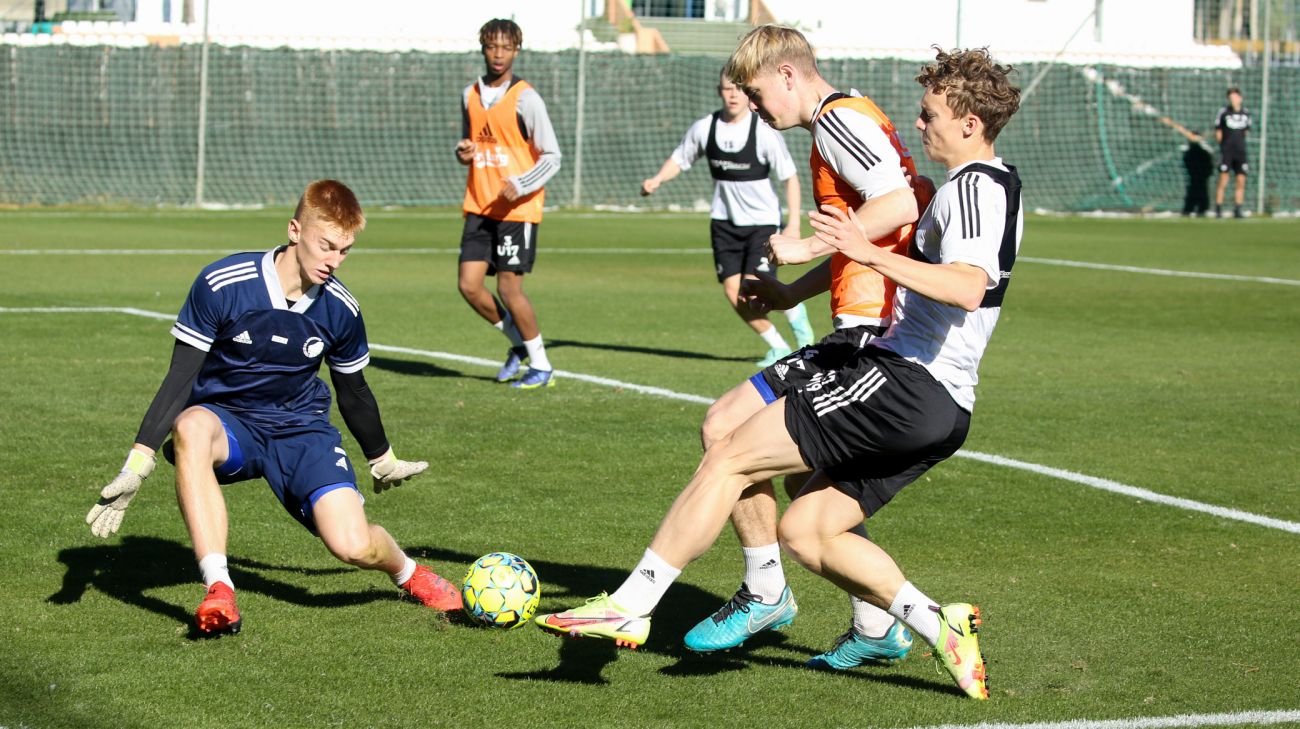 Jeppe Corfitzen afslutter på Samuel Andersen