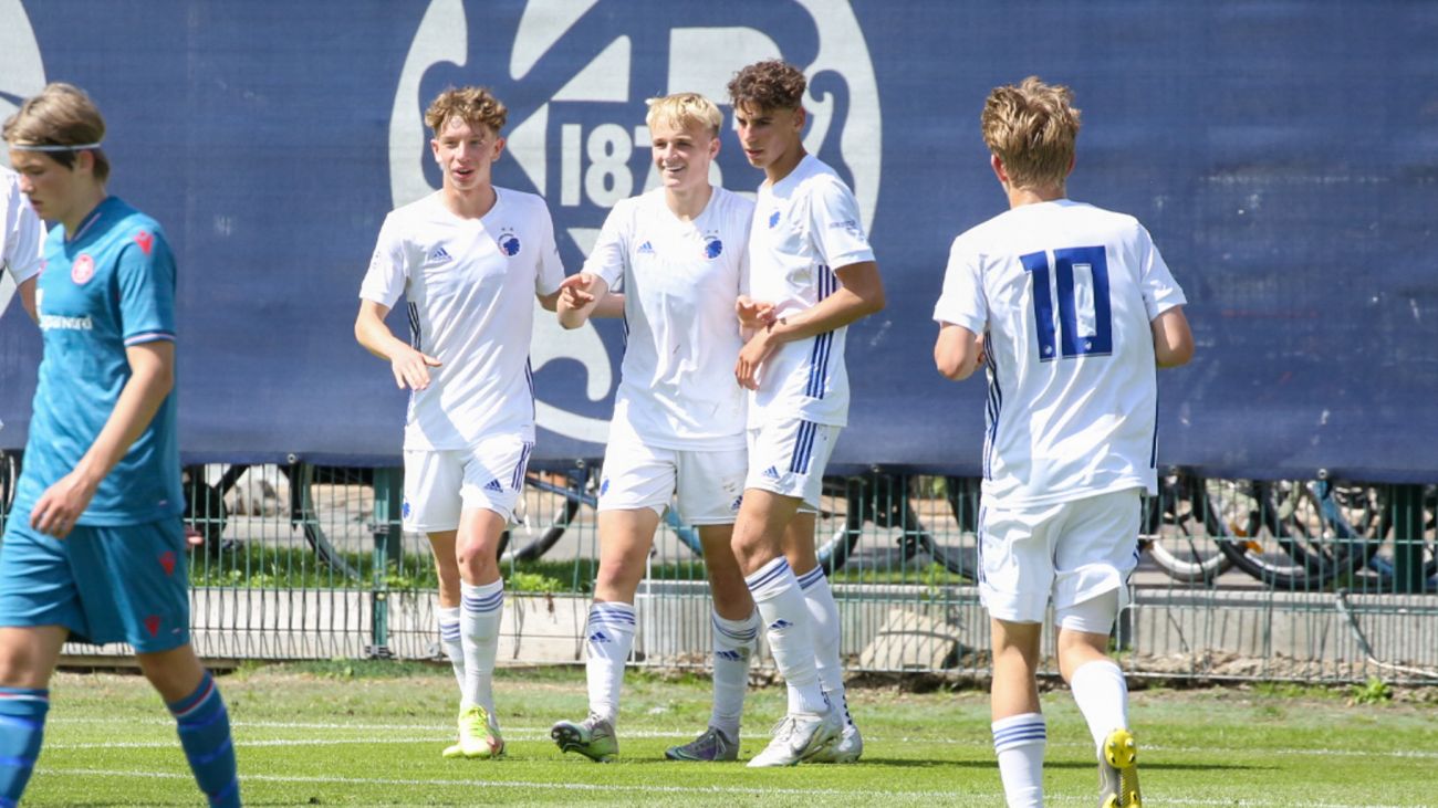 Oliver Højer, Victor Froholdt, Amin Chiakha og Thomas Jørgensen