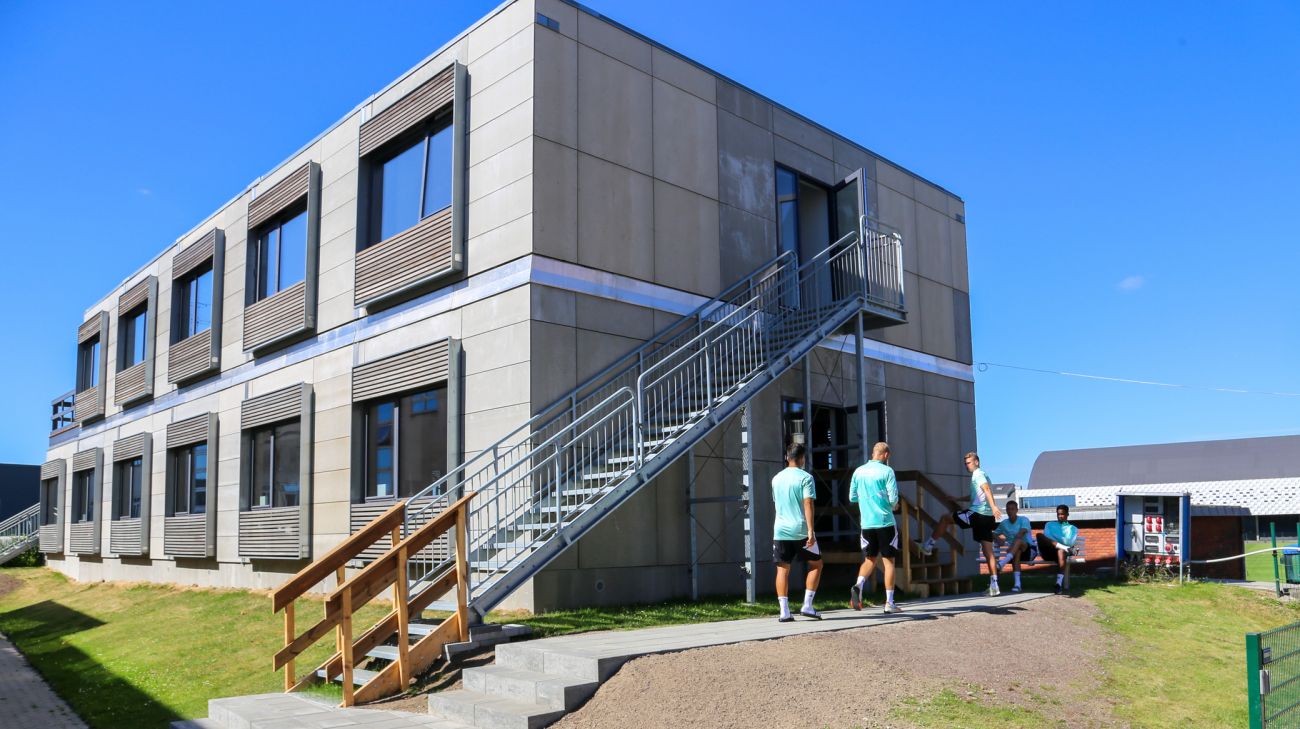 Midlertidig tilbygning på Nummer 10 Midlertidig tilbygning på Nummer 10