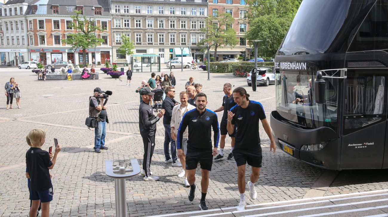 F.C. København på Frederiksberg Rådhus F.C. København på Frederiksberg Rådhus