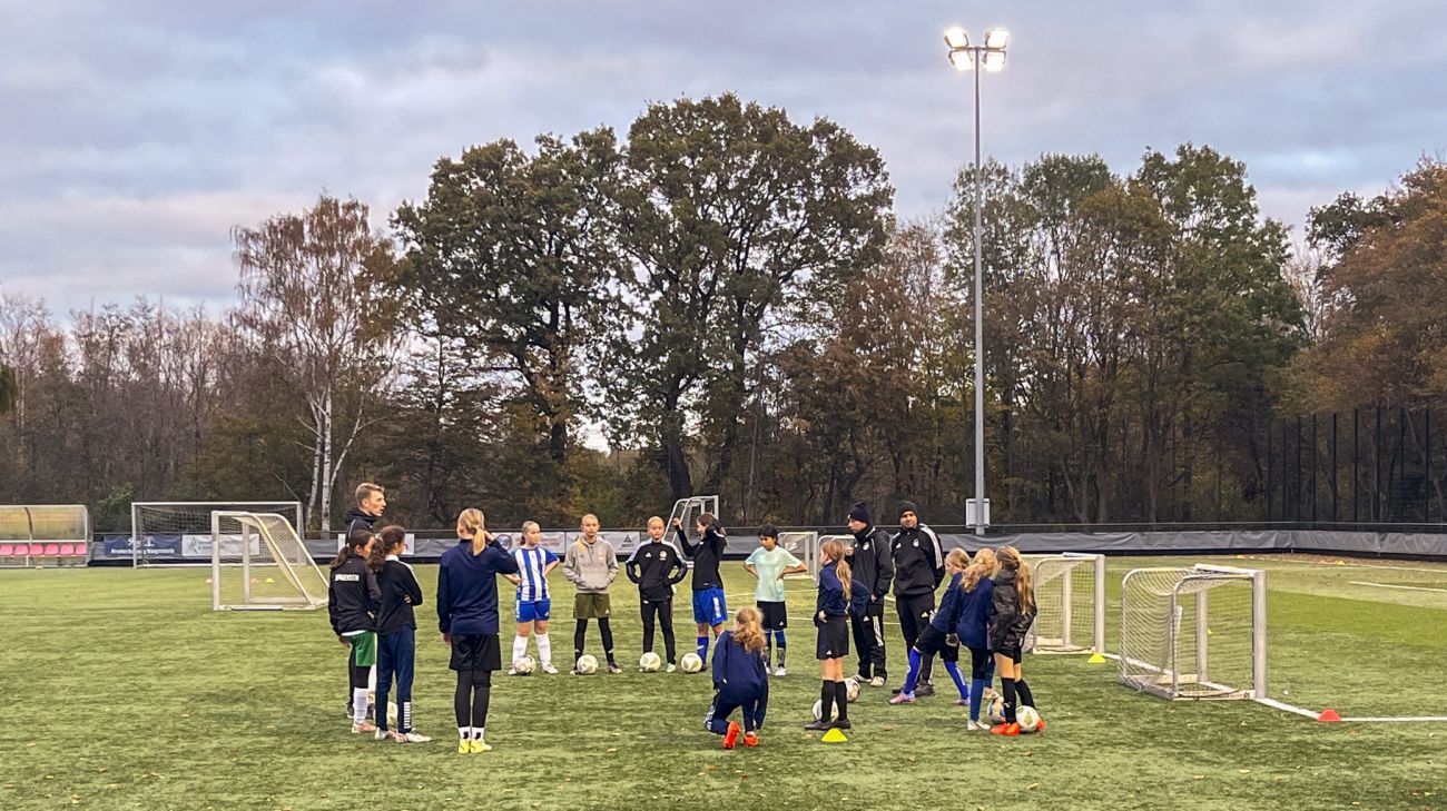 FCK Træning for piger i GVI