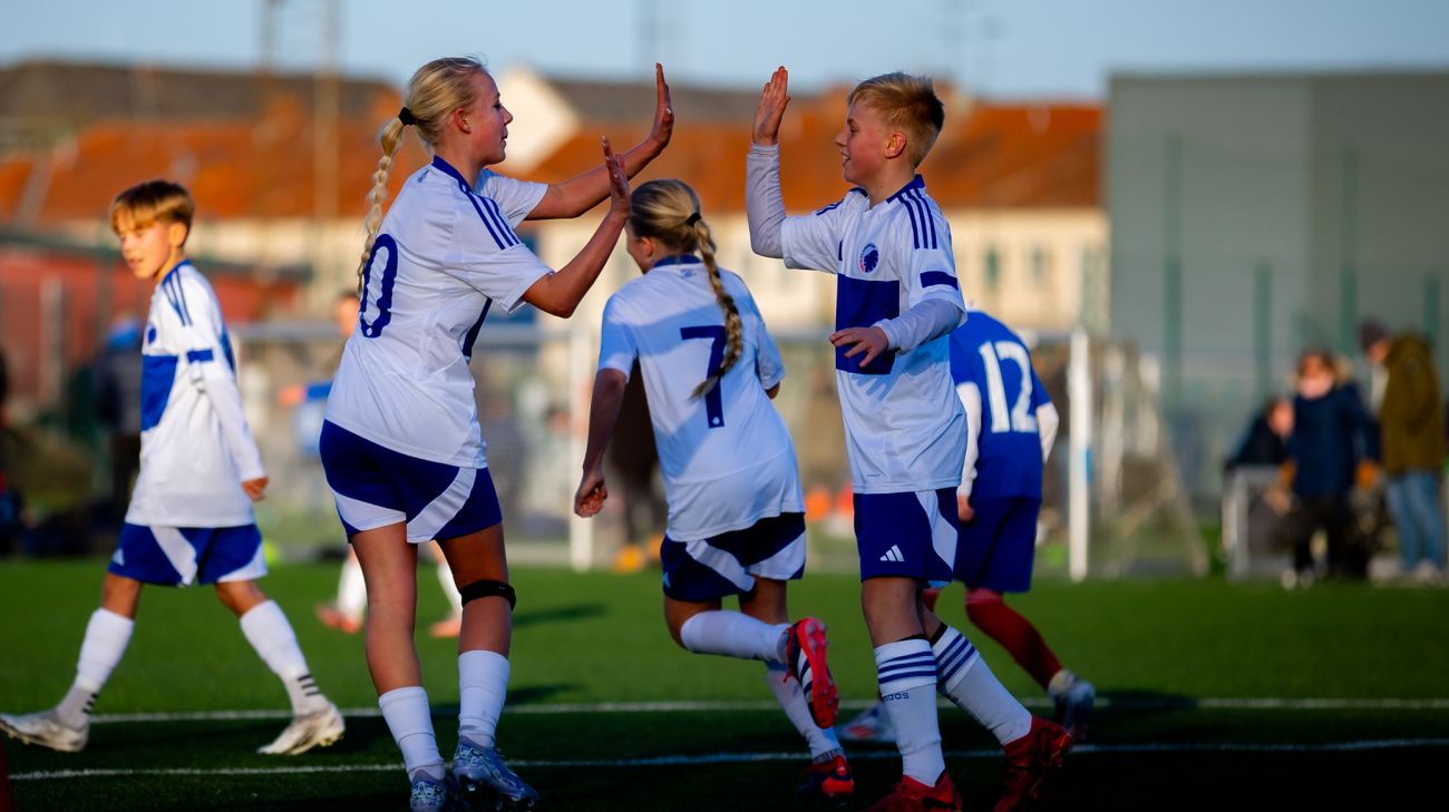 F.C. København fælles-talenthold med piger og drenge F.C. København fælles-talenthold med piger og drenge